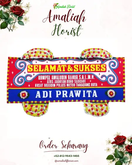 Papan Bunga Ucapan Selamat Tangkil Sari