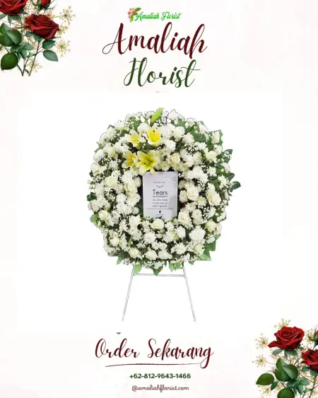 Krans Bunga Duka Tangkil Sari