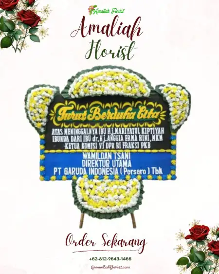 Papan Bunga Duka Tangkil Sari